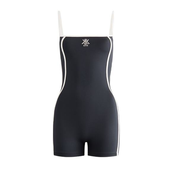 Kith Sleek Black Remi Romper Size S